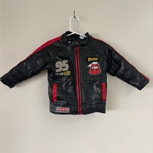 CARS McQueen Black and Red Racing Jacket